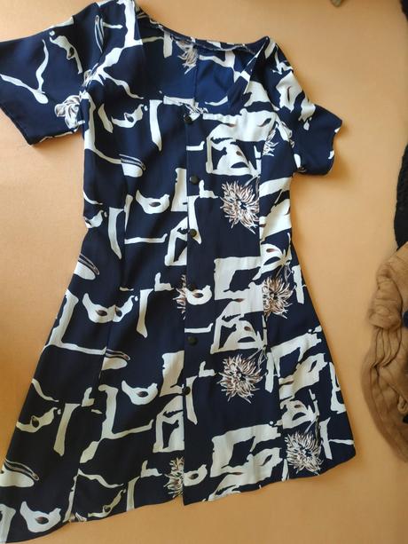 Letné šaty ušité xs/s, xs