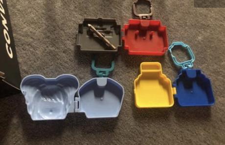 Dvd lego príbeh + prívesky, 