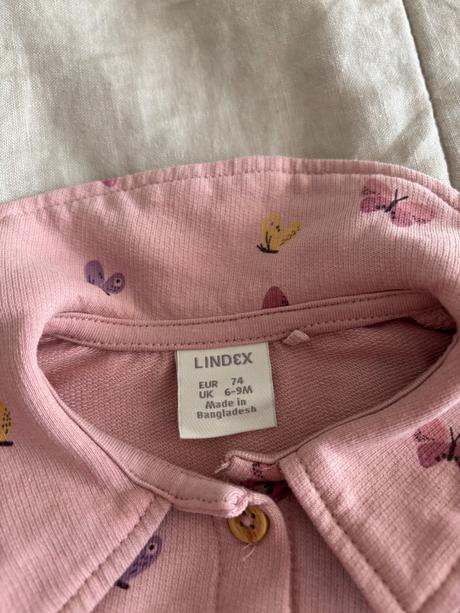 Lindex šaty motýle 74, lindex,74