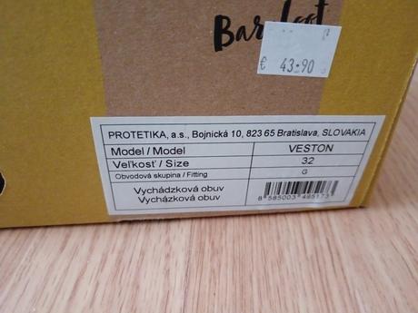 Tenisky, protetika,32