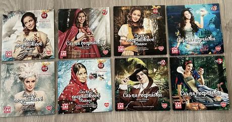 Cd audio rozprávky - nove, 