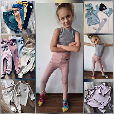 Unisex basic leginko nohavice little star, little star,74 - 146