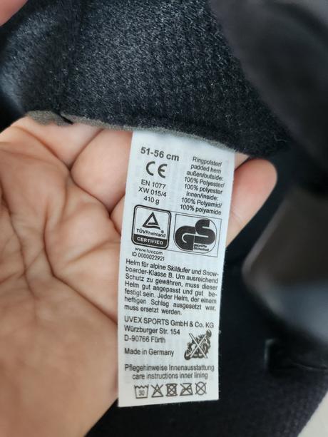 Lyžiarska helma uvex, uvex,xs