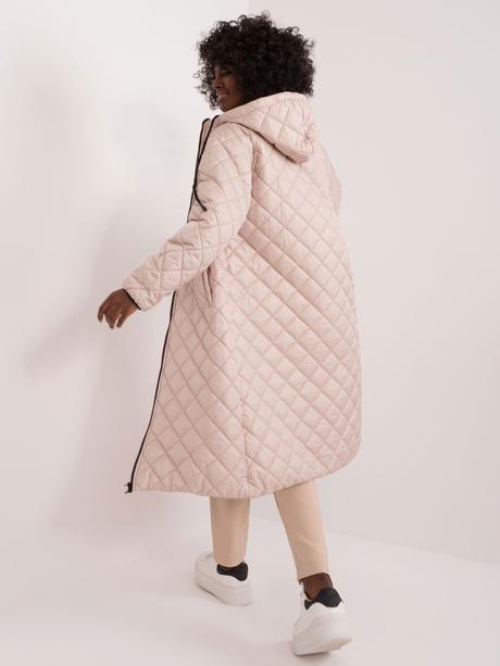 Dámska prechodná bunda hana pudrová, l / m / s / xl