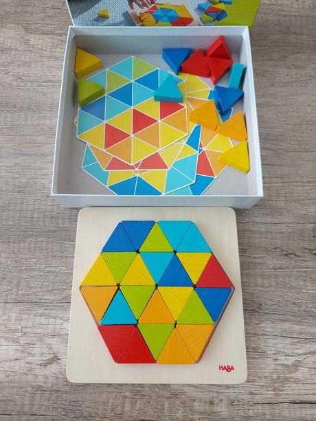 Farebne trojuholniky haba, 