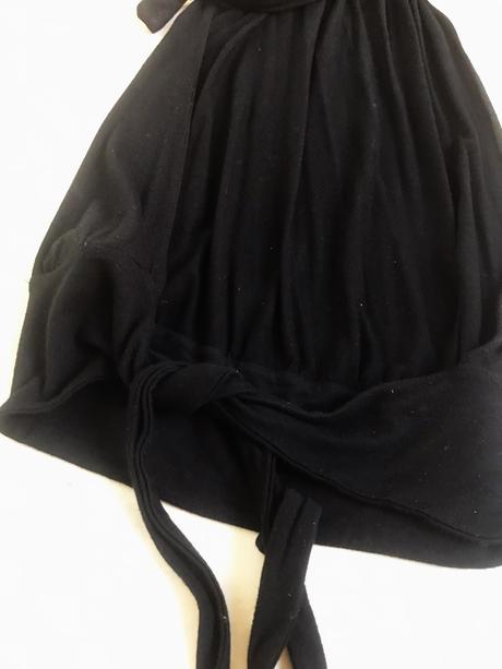 Luxusné tričko s holým chrbátom, l