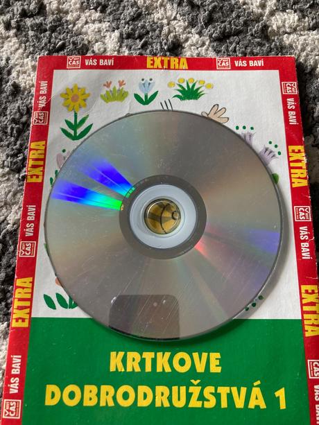 Dvd krtkove dobrodružstvá 1 a 2, 