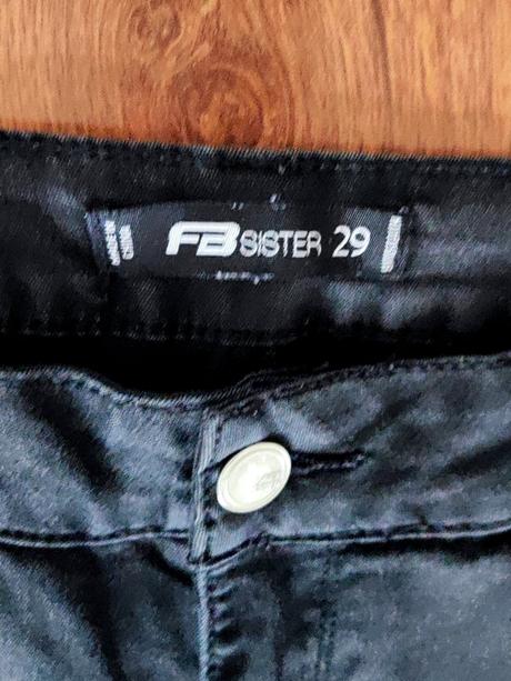 Elastické roztrhané rifle, fishbone,s