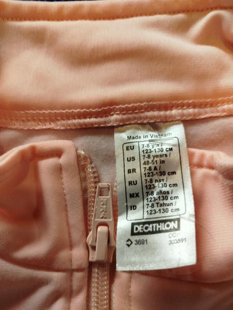 Tenšia športová bundička, decathlon,122