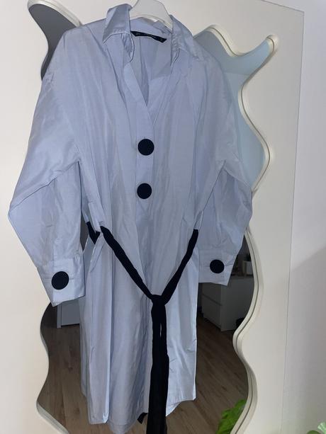 Oversized košeľove šaty zara xs/s/m, zara,m / s / xs