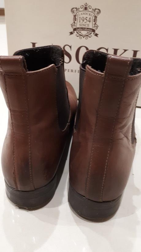 Kožené kotníkove prechodné čizmy sergio bardi, 40