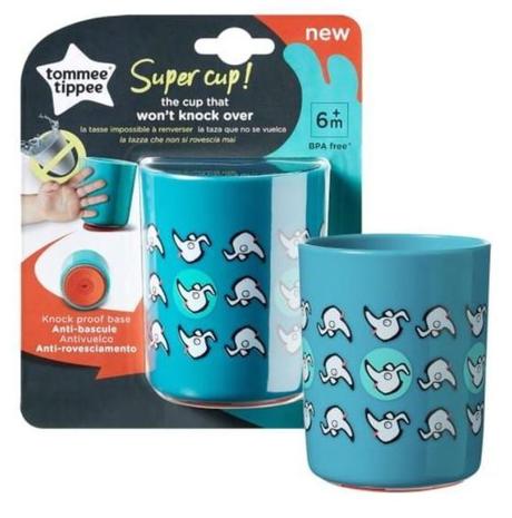 Tommee tippee hrnček super cup tyrkysový 190 ml 6m, tommee tippee