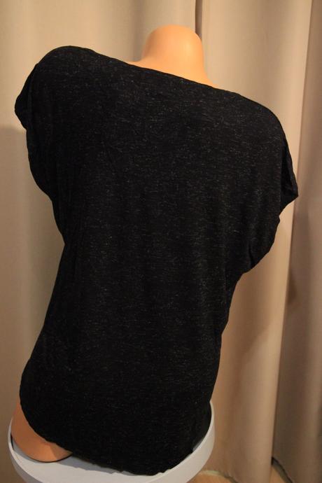 Čierny oversize top, l, l