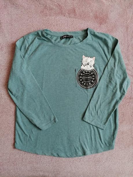 Krásne tričko s 3/4 rukávom, new yorker,xs