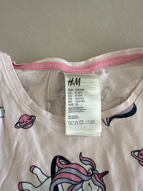 Dvojdielne pyžamo hm 134/140, h&m,134