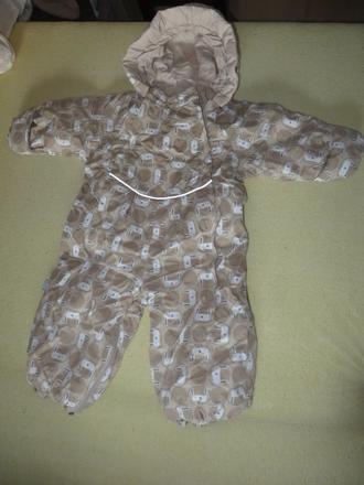 Psíčkový overal na zimu - veľ. 68-74, 68