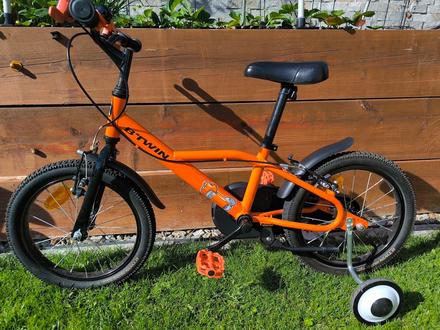 16 palcový bicykel btwin, 16