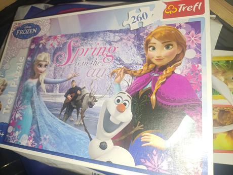 Puzzle frozen,