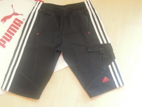 2 x triko a kraťasy adidas /128/, 122–134