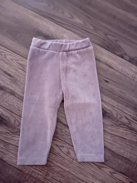 Sivé velurove tepláčiky new baby, new baby,68