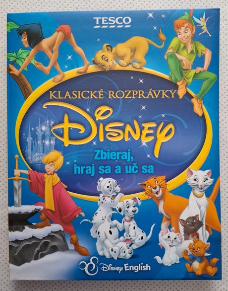 Disney "klasické rozprávky" (kniha, cd, hry) sj/aj, 