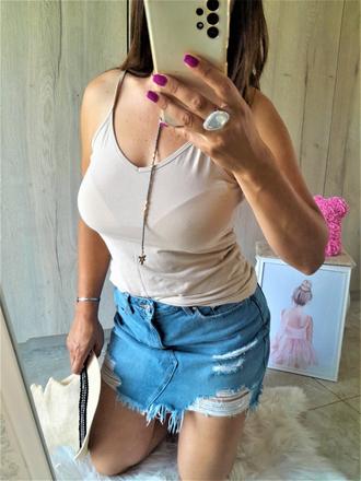 Tielko s nastaviteľnými ramienkami-s/m, s