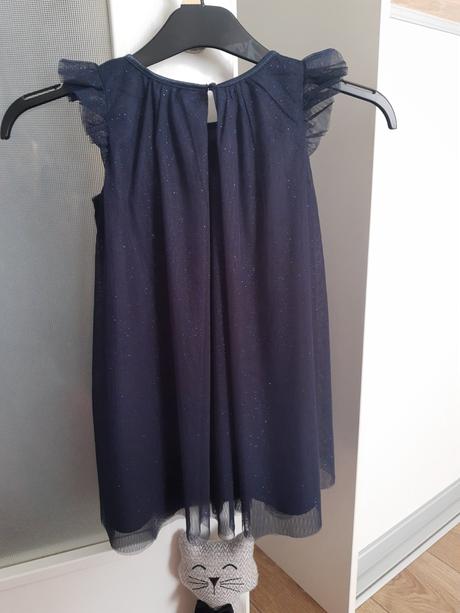 Šaty s trblietkami, h&m,122