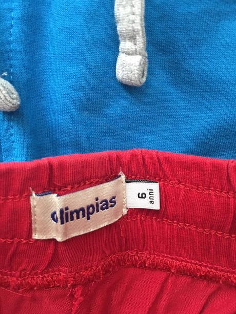 2 ks kratasky z teplakoviny, 116