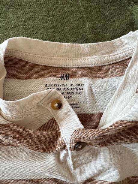 H&m tričká, h&m,128