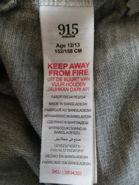 Dievčenská svetlo sivá mikina, new look, new look,158