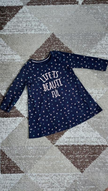 Tunika, šaty 86/92, lupilu,86