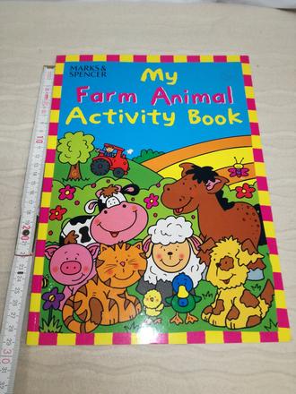My farm animal activity book ea20,