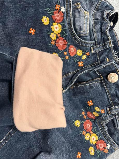 Rifle dievčenské 2ks veĺ.140, h&m,140