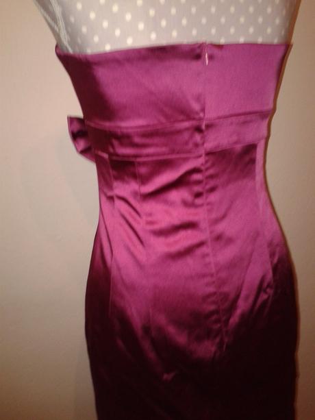 Fuchsiové korzetové šaty oasis veľ. 38, 38