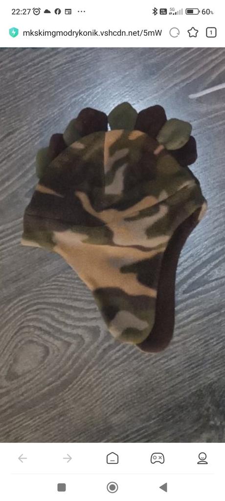 Čiapka maskáč č.86-98, next,86