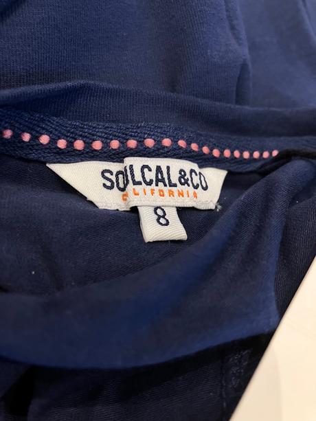 Dámske modré tričko s nápisom soul cal (36), s