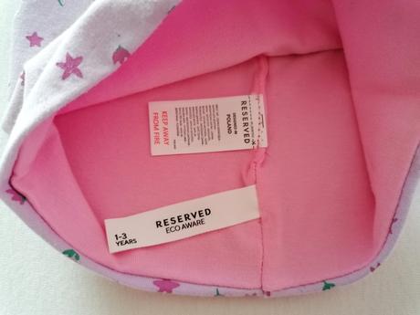 Set ciapka 1-3 r. a nakrcnik, reserved,92