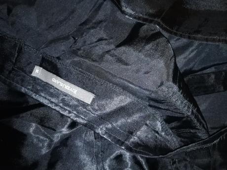 Saténová prekladaná sukna m-l, river island,l