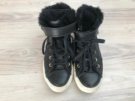 Zateplene topánky, converse,36