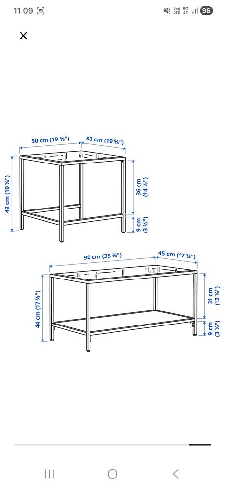 Konferenčný stolík ikea, 
