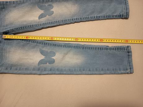 Elastické dzinsy 128, 128