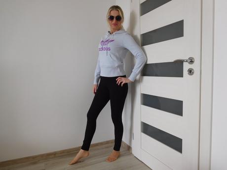 Mikinka + leginy bavlnené, 36, adidas,36