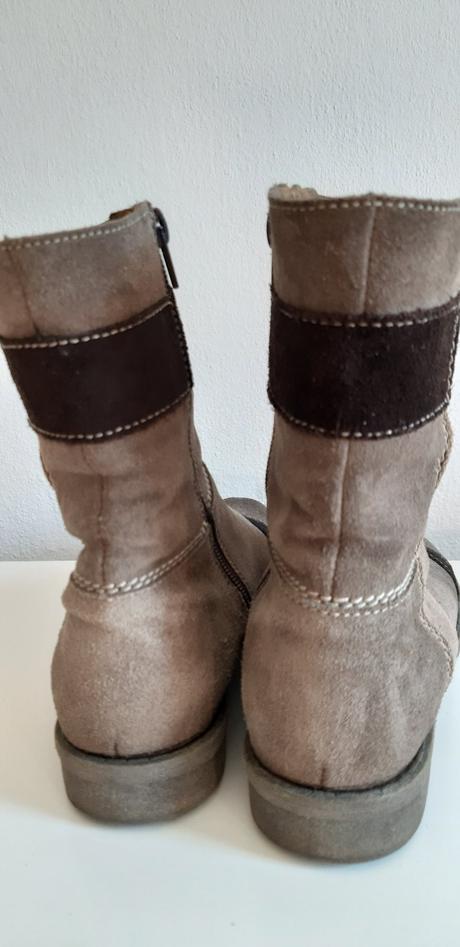 Kozene cizmicky, malo nosene, baťa,36