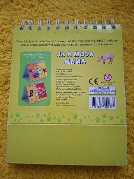 Kniha ja a moja mama, 