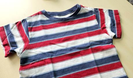 Pruhované detské tričko the children's place, s