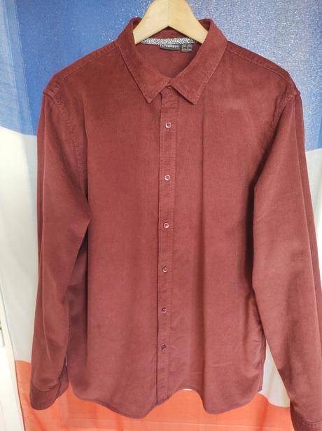 Košeľa manchester burgundy, xl