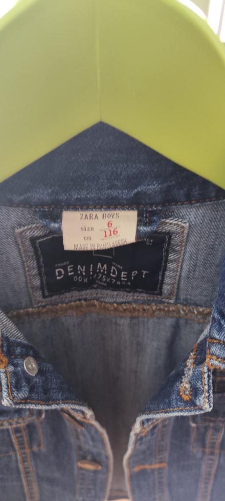 Riflová bunda, zara,116