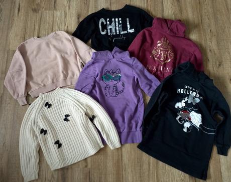 Dievčenské mikiny veľkosť 134, 134