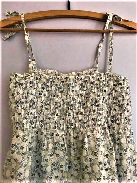 Plátenné tričko na ramienka, m