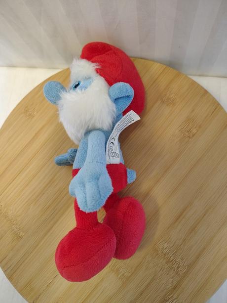 Plyšový tatko šmolko, taťka šmoula, smurfs, 24 cm,